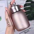 thumbnail image 2 of Taza térmica pequeña y gorda Ding para hombres y mujeres, de alto valor de color, con diseño de viento, taza portátil de acero inoxidable 304, taza para el vientre, 2 of 3