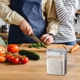 thumbnail image 5 of RKSTN Rice Container Retro Sealed Jar Grains Kitchen Storage Box Snack Dry Goods Tea Storage Jar, 5 of 5