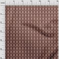 thumbnail image 3 of oneOone Polyester Spandex Brown Fabric Geometric Dress Material Fabric Print Fabric By The Yard 56 Inch Wide, 3 of 4