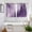 Purple, variant on Purple Mountain Kitchen Curtains Window Panels, Misty Forest Nature Woodland Pine Tree Landscape Insulated Window Treatment Curtain, Grommet Curtains for Bedroom/Living Room, 2 Piece 52"Wx45"L
