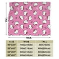 thumbnail image 2 of Hello Kitty Throw Blanket, Cozy Flannel Blankets For Boys Girls, Super Soft Warm Blanket For Couch Sofa Bed, 2 of 9