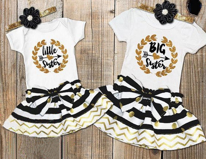 matching big and little sister outfits