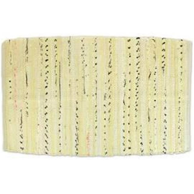 Design Imports Tapis Chiffon Multicolore Crème 4 X 6 Pi