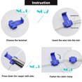 thumbnail image 3 of Sidaley 6 unids/set soporte de fusible de coche de tamaño Mini adaptador de grifo de fusible de circuito adicional 12V adaptador de fusible de circuito Vehículos, repuestos y accesorios Mis Sidaley CZ13635-00B, 3 of 6