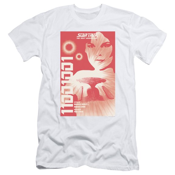 Star Trek Tng Season 1 Episode 15 Adult 30/1 T-Shirt White