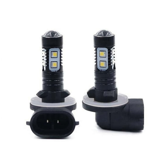 LED White Headlight Bulbs 6000K for 2009 2010 Polaris Ranger RZR 800 WR