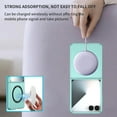 thumbnail image 7 of Allytechgroup Magnetic Case for Samsung Galaxy Z Flip 7, Wireless Charging Compatible Back Cover with Built-In Iron Ring, Lightweight Anti-Scratch Shockproof Plastic Protective Case,Lightblue, 7 of 7