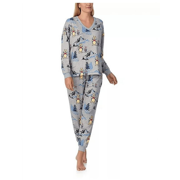 Character Women's Pajama Set Medium Gray