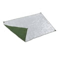 thumbnail image 4 of Esterilla de picnic al aire libre, impermeable, 228 x 140 cm, portátil, práctica, para acampar, para picnics al aire libre, camping, color verde, 4 of 14
