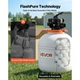 thumbnail image 3 of VEVOR FlashPure Sand Filter Pump, 16 in for Above Ground Pool, 1 HP 4400 GPH, Swimming Pool Filter System with Timer, 6X Faster Filtration with Media Installed, 3 of 9