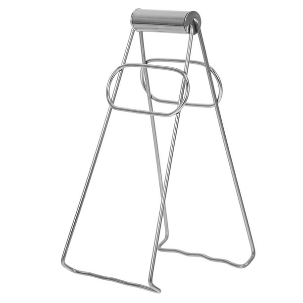 unbranded Pinza Multifuncional Para Levantar Platos Y Ollas De Cocina En Acero Inoxidable Plata