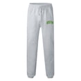 thumbnail image 4 of Zszcpp Work Pants Men Letter Print Solid Pockrt Daily Life Sports Long Running Cool Lounge Trousers Casual Trouser, 4 of 4