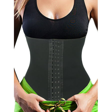 SAYFUT Hot Thermo Sweat Neoprene Body Shaper Waist Trainer Cincher Corset Tummy Control Shaping Belt Weight Loss Gym Shapewear (Best Waist Trainer For Working Out)