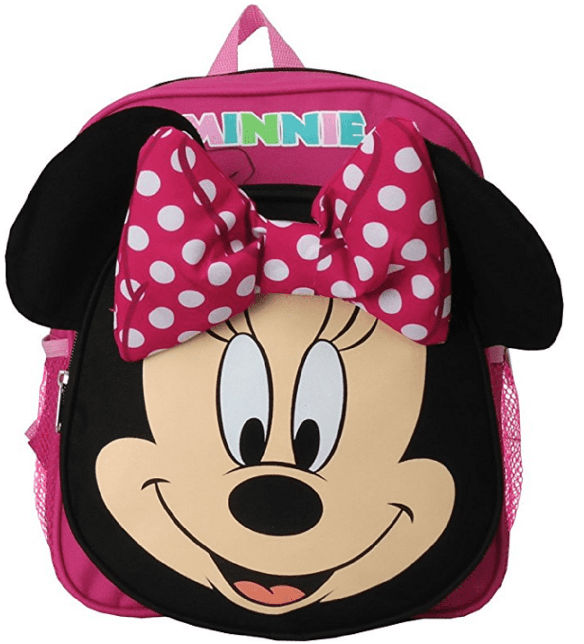 Accessory Innovations Backpack Minnie Mouse Small 12 Inch Face