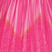 Jurebecia Princess Dress up Clothes for Girls Princess Costume Toddler Kids Birthday Fancy Party Halloween 3-4 Years