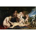 thumbnail image 3 of Peter Paul Rubens 24x17 Black Modern Framed Museum Art Print Titled - The Death of Adonis (With Venus, Cupid, and the Three Graces) (circa 1614), 3 of 5