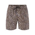 thumbnail image 5 of No Boundaries Men's & Big Men's Elastic Waist Cheetah Swim Trunks, 7" Inseam, Sizes S-3XL, 5 of 5