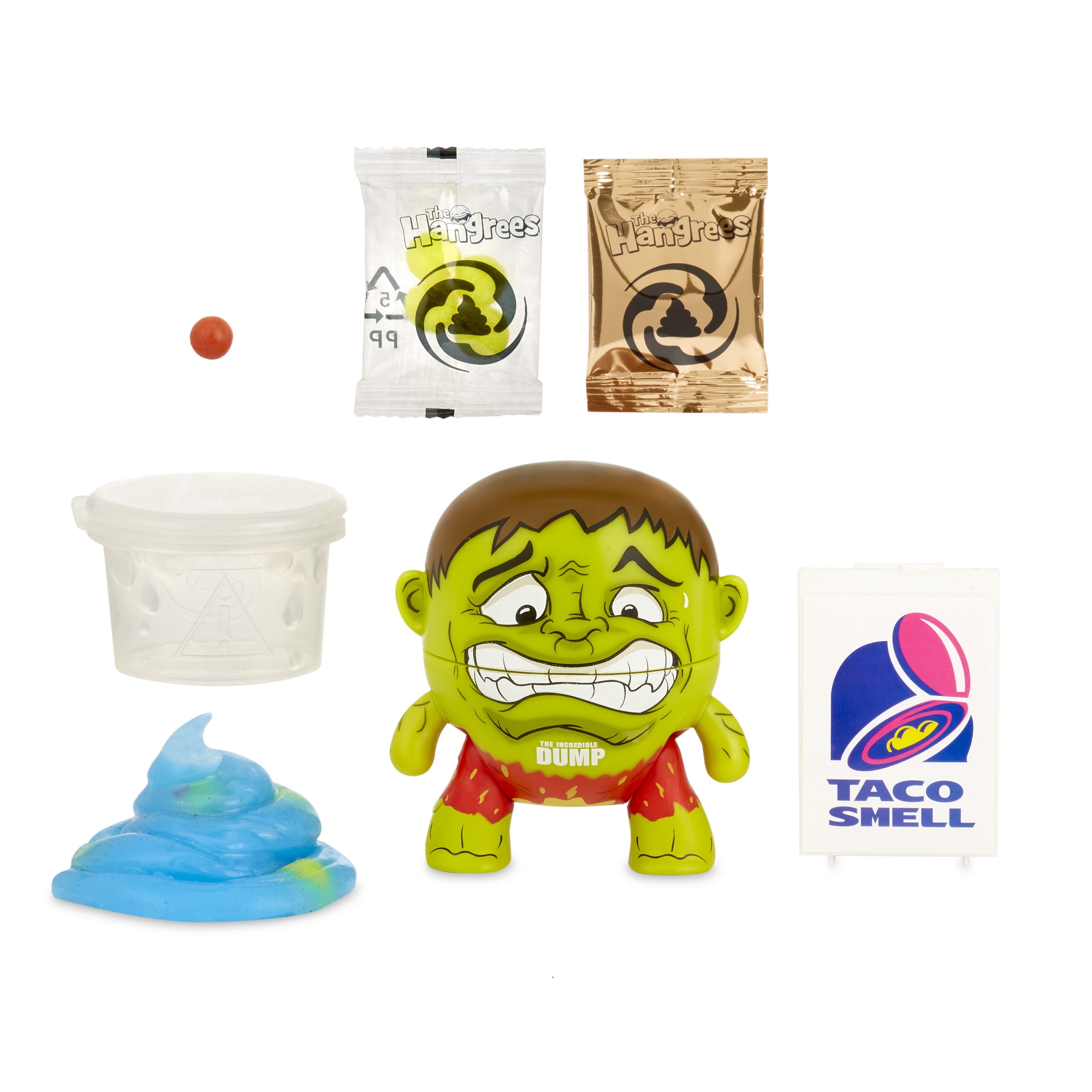 Hangrees The Mutant Turds Collectible Parody Figure with Slime 