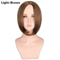 thumbnail image 2 of Pelucas cortas de cabello humano Bob peluca de cabello humano peluca resistente al calor completa y gruesa para mujeres, 2 of 6