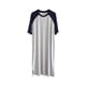 thumbnail image 5 of Qarigey Cómoda ropa de dormir para hombre, transpirable para descansar y dormir, de algodón para hombres, de baño para hombres, azul oscuro, Type2 NO2, 5 of 6