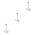 thumbnail image 1 of Ounissouiy Soporte de metal ajustable, resistente y duradero, de acero inoxidable, para anillo de PVC, para exhibir muñecas u osos, negro 35 Type1 NO1, 1 of 6