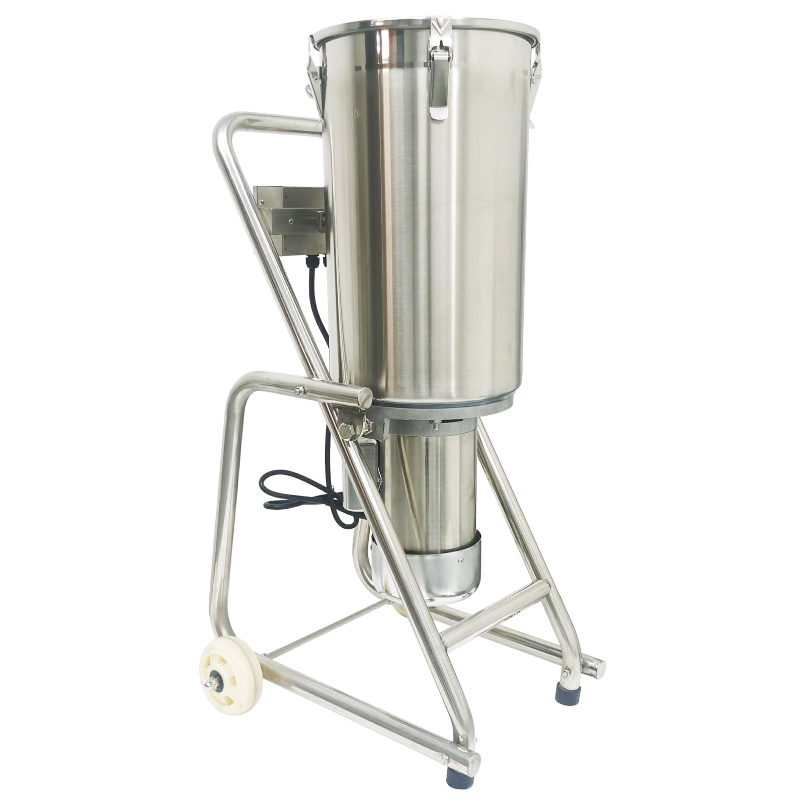 32L Meat Vegetable Prep Food Processor Adjustable Speed Food Chopper with Visible Transparent Window 110V