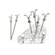 thumbnail image 4 of Tenedor para Pastel Doméstico, Tenedores para Postre, Cubiertos Bonitos, Tenedores para Comida, Tenedores de Acero Inoxidable, Juego de Tenedores para Con Base, 4 of 8