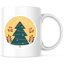 Christmas Tree Mug | Festive Holiday Gift | Winter Seasonal Decor | Christmas Mug | Holiday Coffee Cup | Xmas Gift Idea | Holiday Drinkware - 11 Ounce Novelty Coffee Cup - WMUG0257