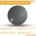 thumbnail image 4 of Tapa de la puerta del tanque de combustible Unique Bargains para Ford Focus 2 MK2 MK3 2008-2011, cubierta de la tapa del llenado de combustible tipo clip No. 8M51F405A02AA/8M51-F405A02-AA, gris ABS, 4 of 6