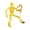 Yellow, variant on Action Figure Fully Articulated Joints DIY Model Kit for Adult 1/12 Scale Poseable Figure with Interchangeable Hands and Accessories Collectible Gift Yellow