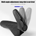thumbnail image 4 of Cubre manillar de bicicleta Cuerno de goma para manillar de bicicleta, antideslizante, bloqueable, c yeacher Cubre manillar de bicicleta, 4 of 7