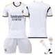 thumbnail image 4 of Xnb 2023 - 2024 camiseta local del Real Madrid ¿ 9 mbappé Football Blazers and shorts set - número 1 | 18 yardas, 4 of 8