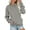 Gray, variant on MOSHU Casual Womens Sweatshirts Crewneck Long Sleeve Tops Oversized Pullover Sweatshirt for Women