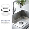 thumbnail image 3 of HAMPPLIES Kitchen Sink Seal Gasket Accessory With 6Pcs Plastic Rubber EVA Washers For Leak Prevention, 3 of 8
