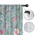 thumbnail image 4 of Blackout Kids Curtains,Pioneer Flower Floral Print Pattern Childrens Insulated Curtains Set Of 2,Bedroom Essentials,Toddler Room Decor 42"x54", 4 of 5