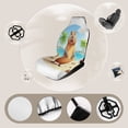 thumbnail image 3 of Beach Capybara Adventure Car Seat Covers Front Seats Universal Fit for Cars SUV Truck Auto Interior Accessories, 3 of 3