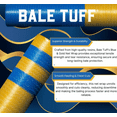 thumbnail image 4 of Bale Tuff, Round Bale Hay Net Wrap 67" x 7,000' Blue & Gold FFA Net, Premium Baler Wrap, 4 of 7