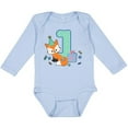thumbnail image 3 of Inktastic Im 1 Years Old With Fox Boys or Girls Long Sleeve Baby Bodysuit, 3 of 5