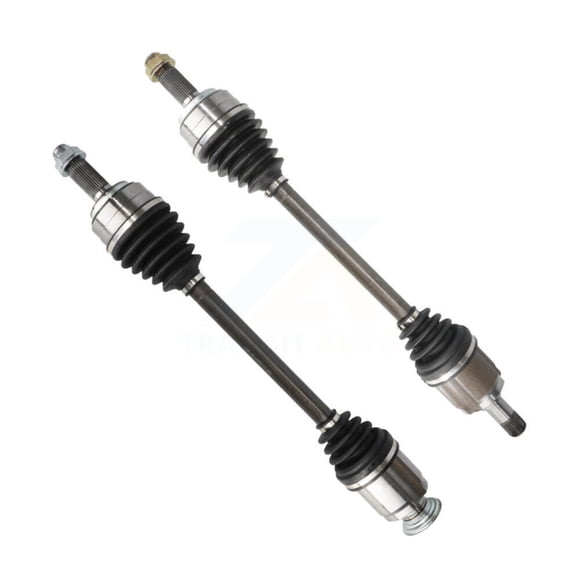 Kugel Front CV Axle Drive Shaft Complete Assembly Kit for Car 2006-2014 Honda Ridgeline AWD with 3.5L - Left Right Side (Driver Passenger) KCV-100021