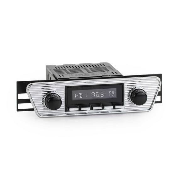 RetroRadio Compatible with 1955-73 Volkswagen Karmann Ghia Features Include Bluetooth, USB, AM/FM HBC-M2-306-36-76VW1