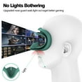 thumbnail image 3 of Silicone VR Face Cover Eyecups for Meta Quest 3S, Reduce Light Leakage Anti-Dirt and Sweat-Proof Cover-Green, 3 of 7