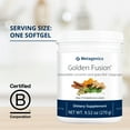 thumbnail image 3 of Metagenics Golden Fusion - Bioavailable Curcumin - Grass-Fed Collagen Peptides - With Black Pepper, Cardamom & Cinnamon Bark - Non-GMO & Gluten Free - 30 Servings - 9.52 oz, 3 of 7