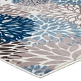 thumbnail image 5 of Modway Calithea Vintage Classic Abstract Floral 8x10 Area Rug in Blue, Brown and Beige, 5 of 8