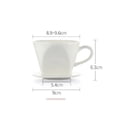 thumbnail image 4 of MesaSe Coffee Dripper  Ceramic Pour Over Coffee Maker with Three Hole Design  Perfect for Smooth Brewing  Ideal for Coffee Pour Over Enthusiasts, 4 of 8