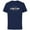 Navy, variant on Mickey Mouse Thumbs Up Best Groom Ever Wedding- Short Sleeve Cotton T-Shirt for Adults - Customized-Athletic Navy