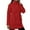 Red, variant on Women's Rain Jacket, Yigetop A Hooded Slimming and Casual Jacket for Ladies Waterproof Jackets for Women Black L