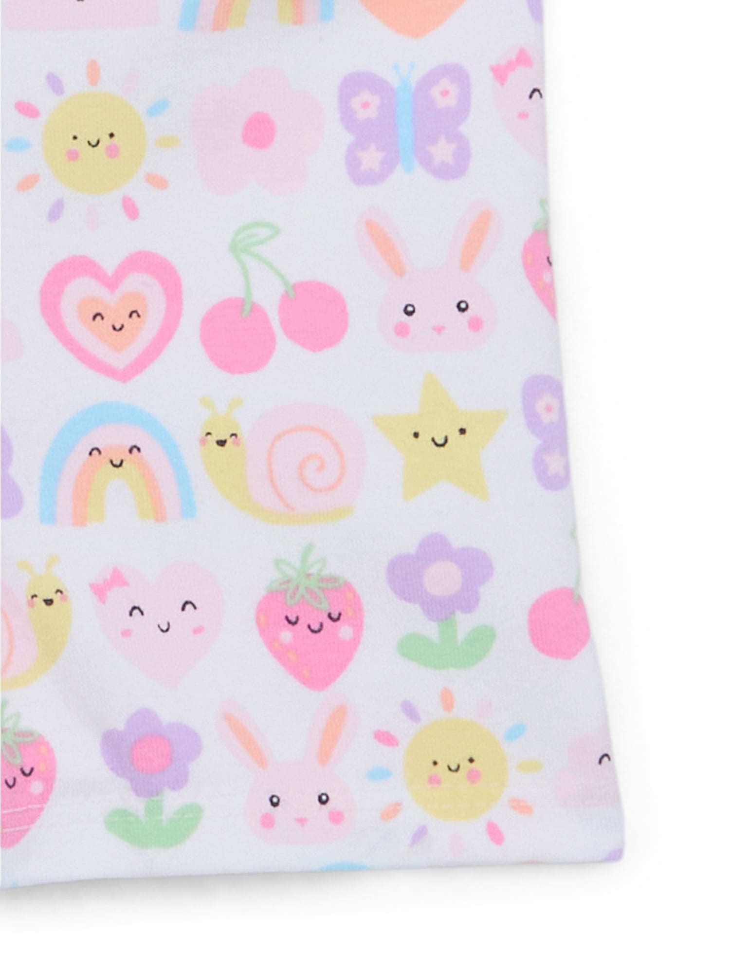 Garanimals Baby Girl Printed Jersey Bike Shorts, Sizes 0-24 Months