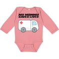 thumbnail image 3 of Inktastic My Mommy Saves Lives Ambulance Boys or Girls Long Sleeve Baby Bodysuit, 3 of 5