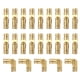 thumbnail image 1 of 50Pcs Bisagras de Barril Invisibles, 4x15mm Bisagra Oculta de Latón para Cajas de Joyería, Cajas de Música, Oro, 1 of 6