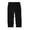 Z3 Black, variant on Y2K Pants - Girls Dress Pants Wide Leg Pants for Girls Preppy Clothes,Boys' Uniform Pants Elastic Waistband Pull On Pants for Kids,Color:Coffee,Size:4-5 Years